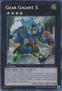 Gear Gigant X REDU-EN046 card from Return of the Duelist