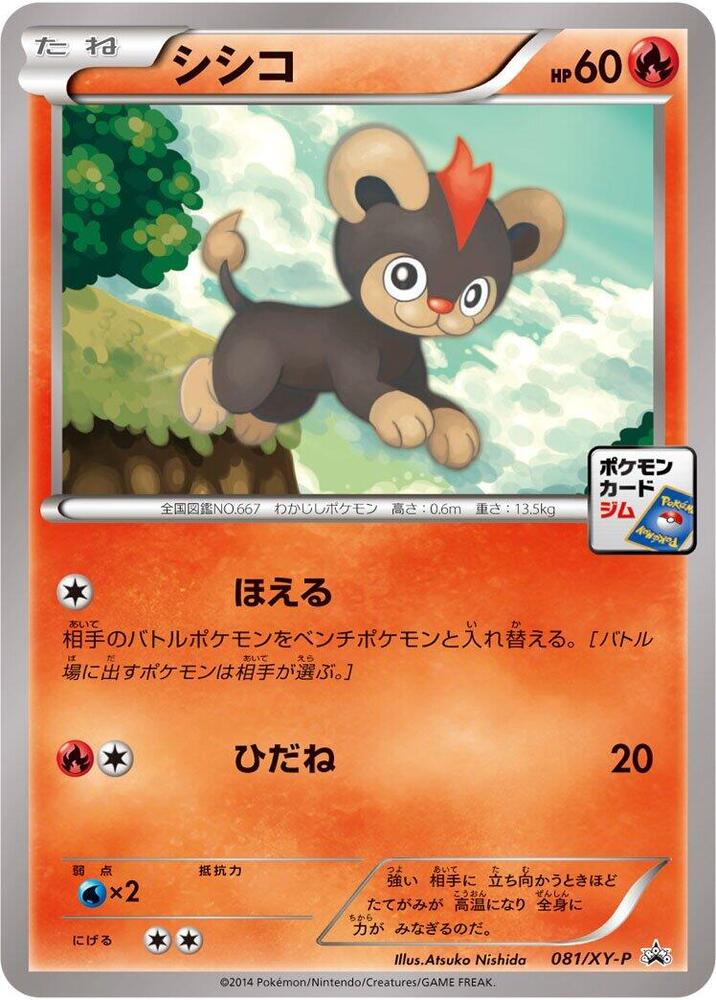 Litleo 081/XY-P card from XY-P: XY Promos