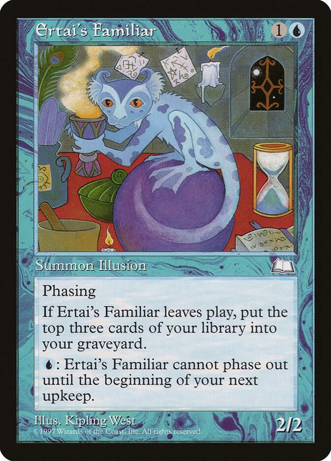 Ertai's Familiar card from Weatherlight