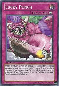 Lucky Punch REDU-EN080 card from Return of the Duelist