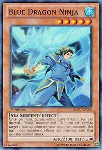 Blue Dragon Ninja REDU-EN083 card from Return of the Duelist