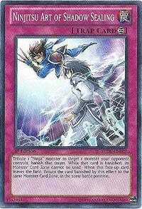 Ninjitsu Art of Shadow Sealing REDU-EN089 card from Return of the Duelist