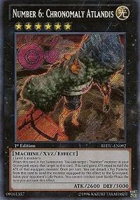Number 6: Chronomaly Atlandis REDU-EN092 card from Return of the Duelist