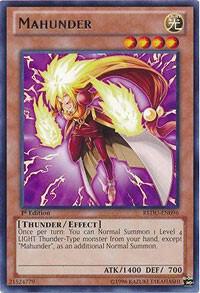Mahunder REDU-EN096 card from Return of the Duelist