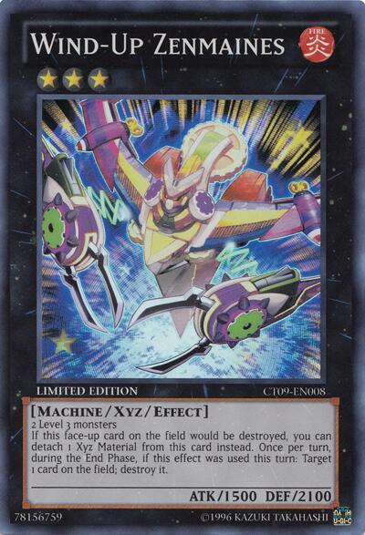 Wind-Up Zenmaines CT09-EN008 card from 2012 Collectors Tin