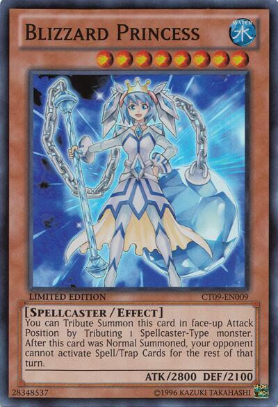Blizzard Princess CT09-EN009 card from 2012 Collectors Tin