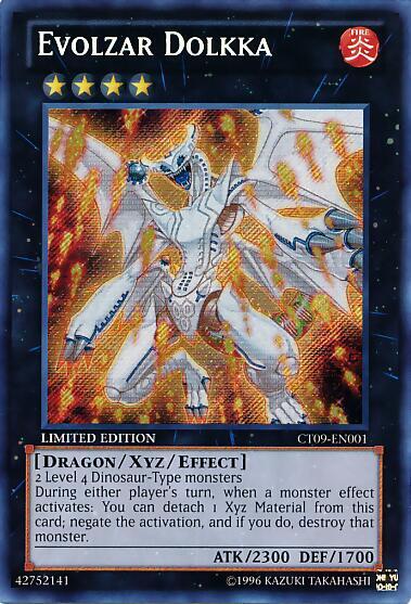Evolzar Dolkka CT09-EN001 card from 2012 Collectors Tin