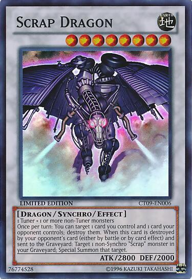 Scrap Dragon CT09-EN006 card from 2012 Collectors Tin