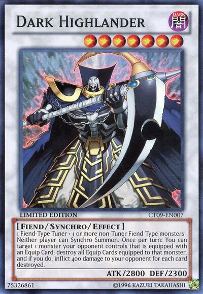 Dark Highlander CT09-EN007 card from 2012 Collectors Tin