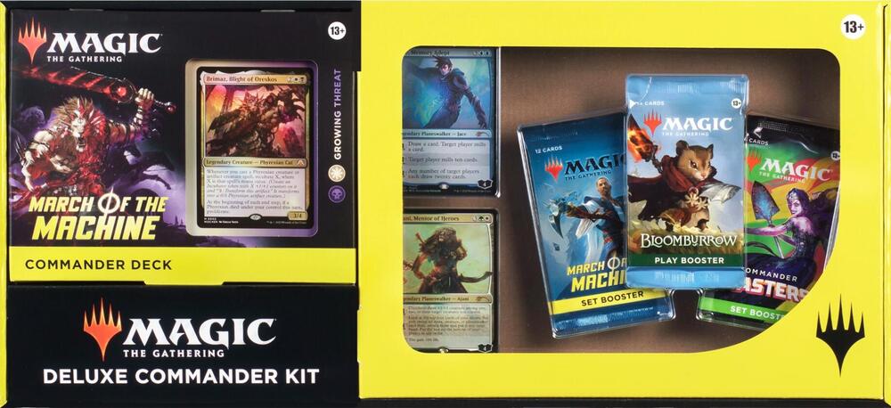 March of the Machine Deluxe Commander Kit - Growing Threat card from Commander: March of the Machine