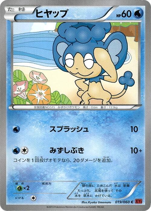 Panpour 019/060 card from XY-By: Collection Y