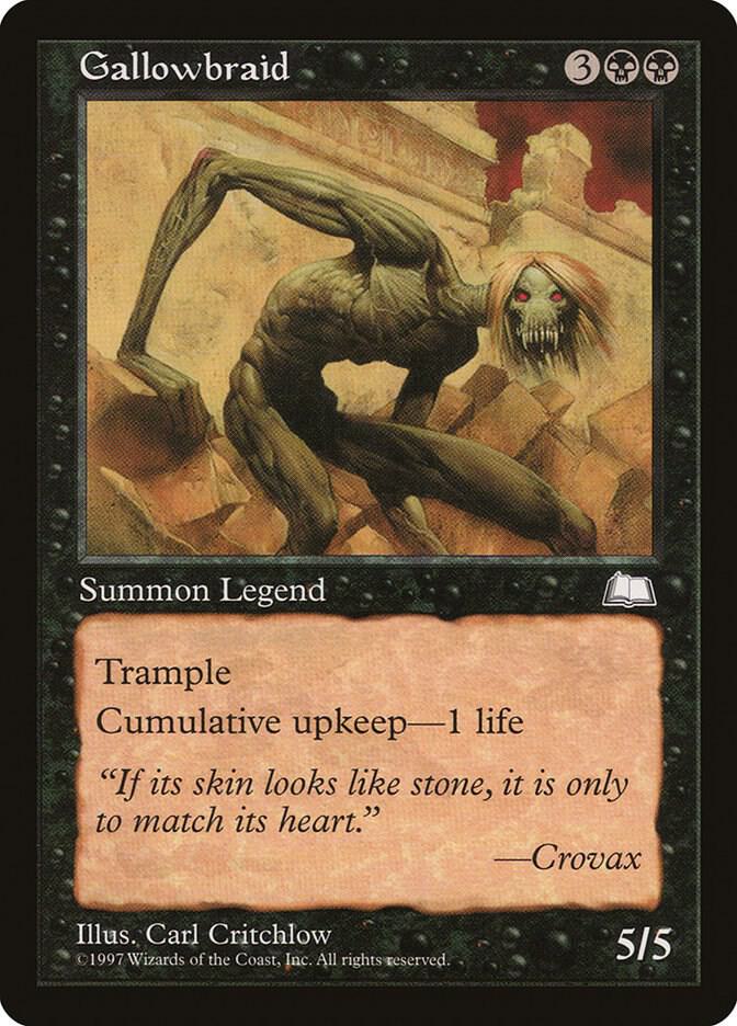 Gallowbraid card from Weatherlight