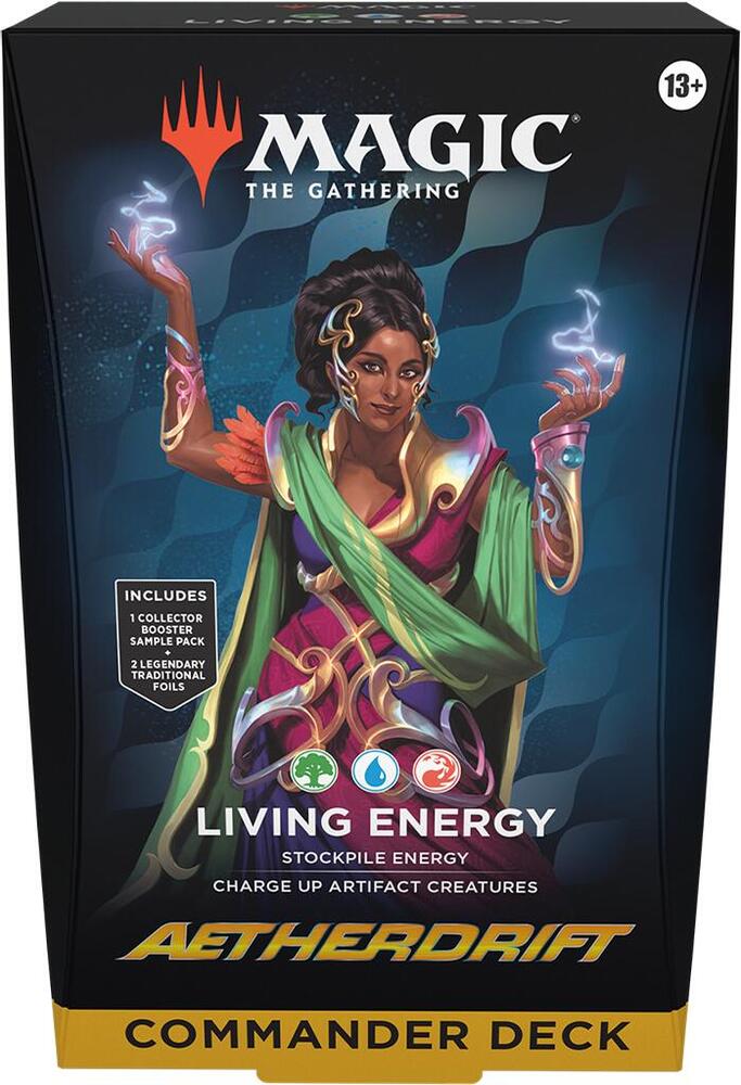 Aetherdrift Commander Deck - Living Energy card from Commander: Aetherdrift