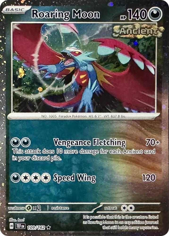 Roaring Moon (Cosmos Holo) 109/162 card from Miscellaneous Cards & Products