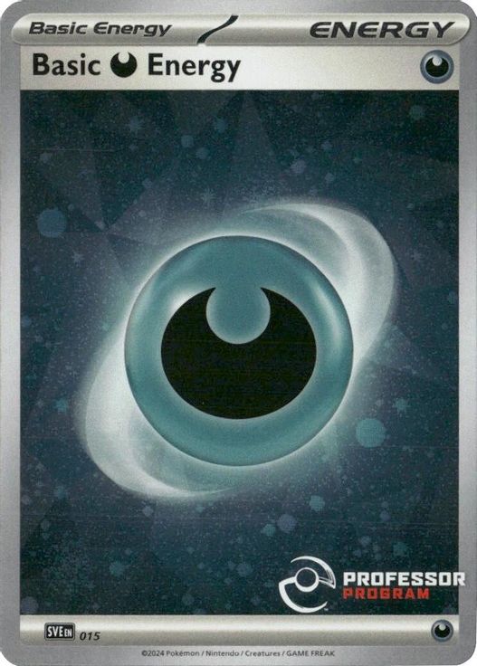 Darkness Energy (2024) 015 card from Professor Program Promos