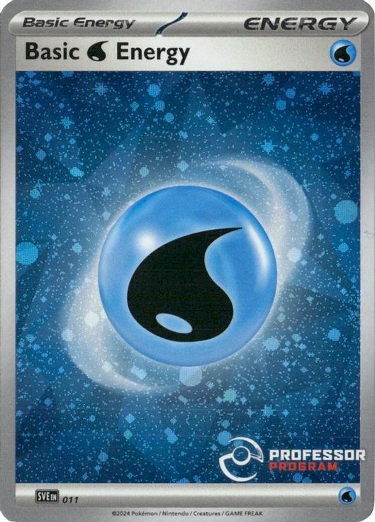 Water Energy (2024) 011 card from Professor Program Promos