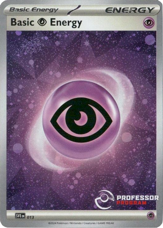 Psychic Energy (2024) 013 card from Professor Program Promos
