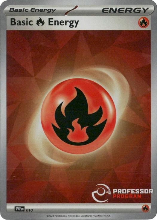 Fire Energy (2024) 010 card from Professor Program Promos