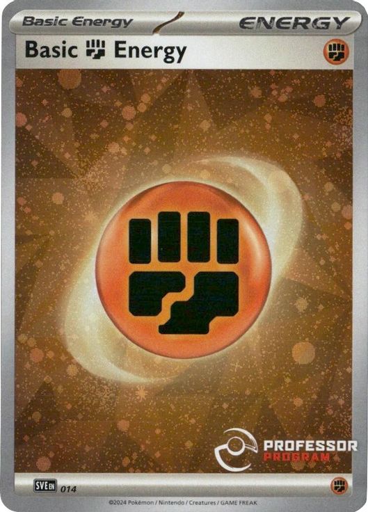 Fighting Energy (2024) 014 card from Professor Program Promos