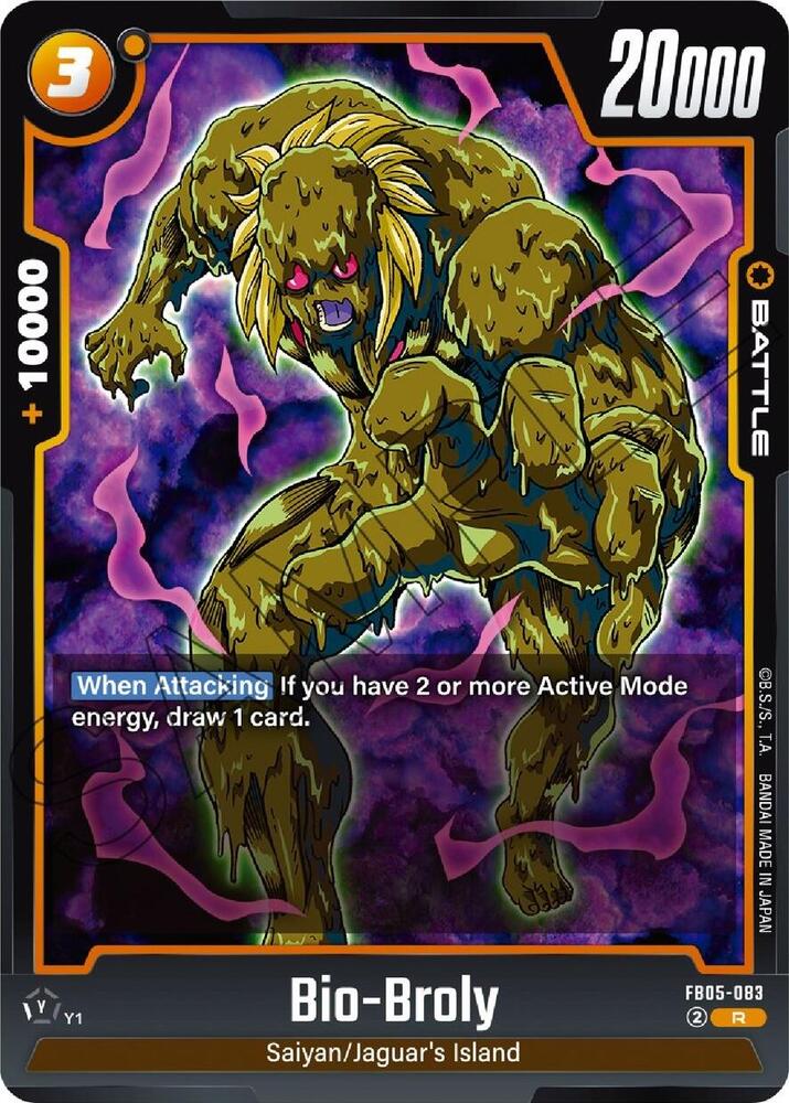 Bio-Broly FB05-083 card from New Adventure