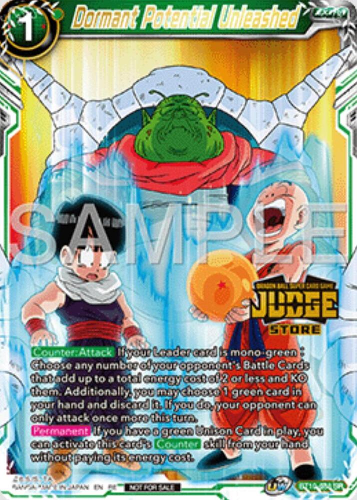 Dormant Potential Unleashed (Judge Pack Vol.16) (Store) BT10-088 card from Judge Promotion Cards