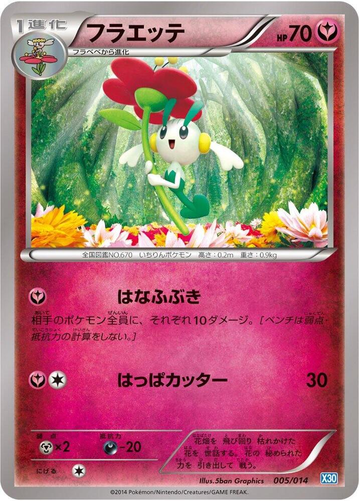 Floette 005/014 card from Xerneas Half Deck