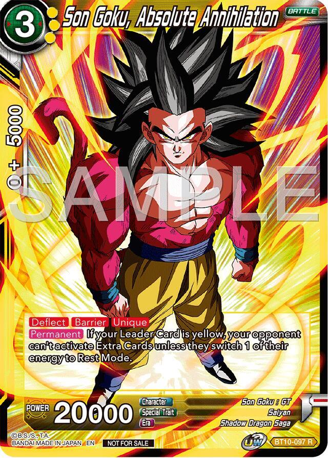 Son Goku, Absolute Annihilation (Championship 2024 Finals Pack) BT10-097 card from Tournament Promotion Cards