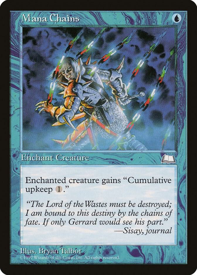 Mana Chains card from Weatherlight
