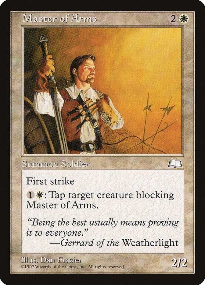 Master of Arms card from Weatherlight
