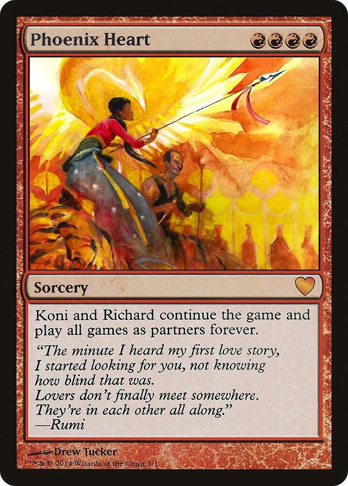 Phoenix Heart 1 card from Special Occasion