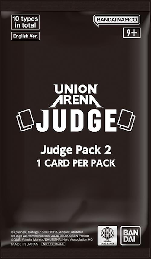 Union Arena Judge Pack 2 card from Union Arena Promotion Cards