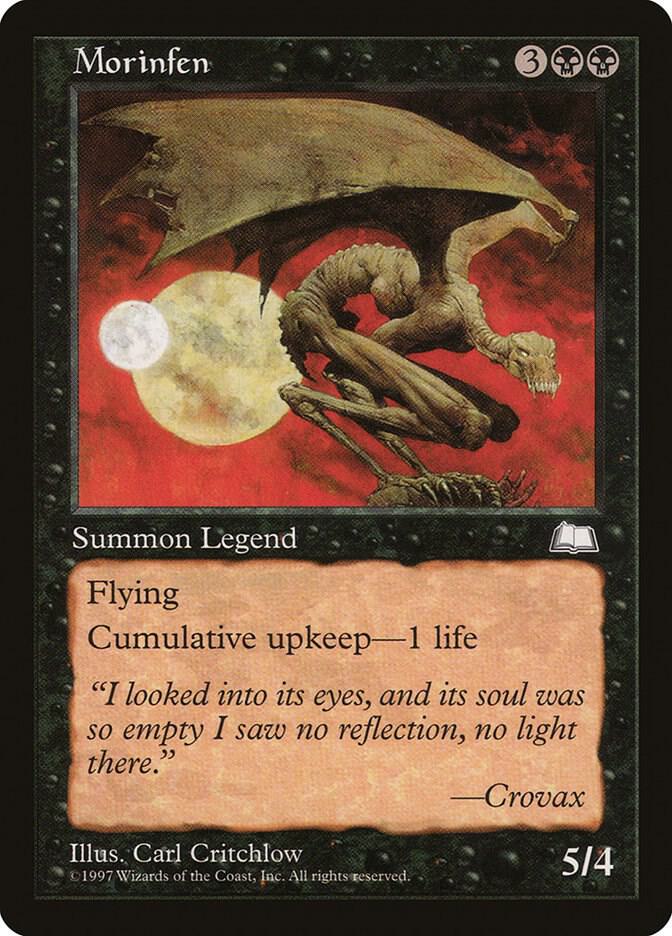Morinfen card from Weatherlight