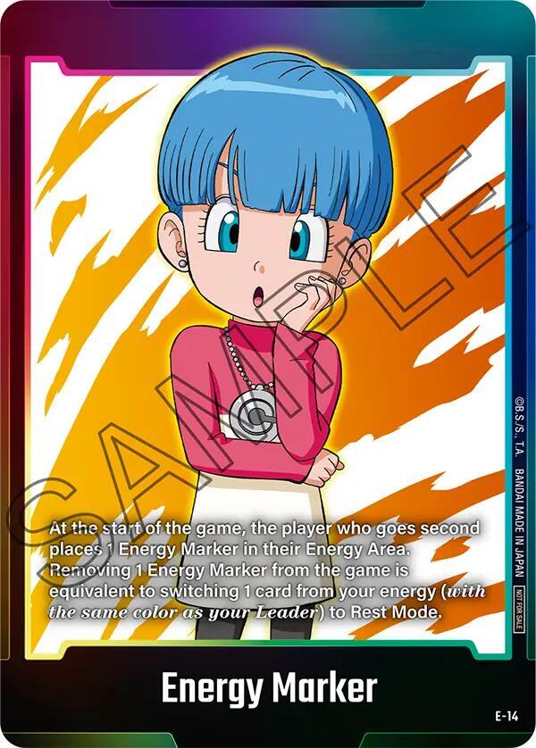 Energy Marker E-14 card from Fusion World Energy Markers