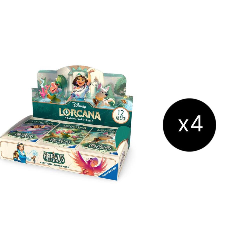 Disney Lorcana: Archazia's Island Booster Box Case card from Archazia's Island