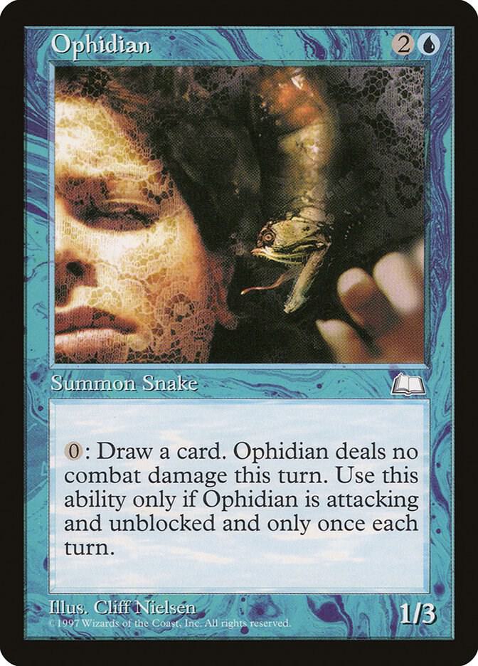 Ophidian card from Weatherlight
