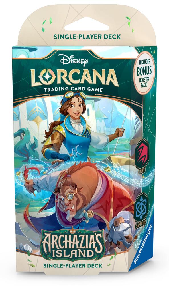 Disney Lorcana: Archazia's Island Starter Deck (Ruby & Sapphire) card from Archazia's Island