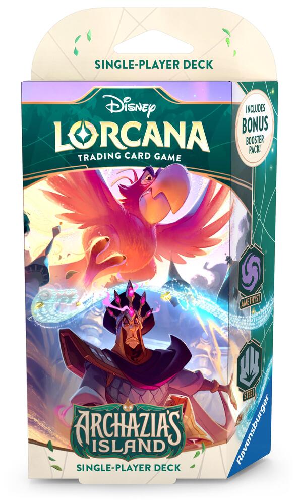 Disney Lorcana: Archazia's Island Starter Deck (Amethyst & Steel) card from Archazia's Island