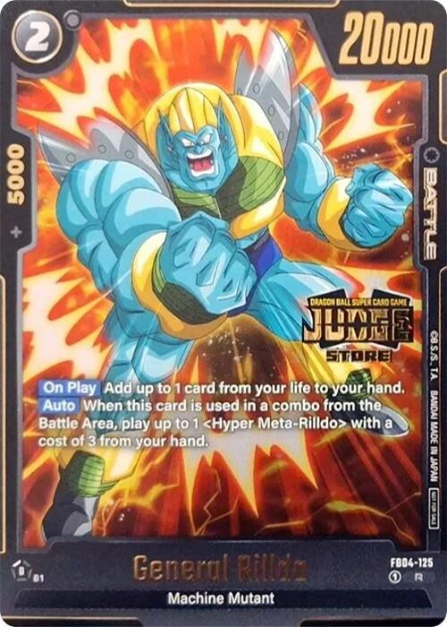 General Rilldo (Judge Pack (Store Judge) 03) FB04-125 card from Tournament and Championship Promos