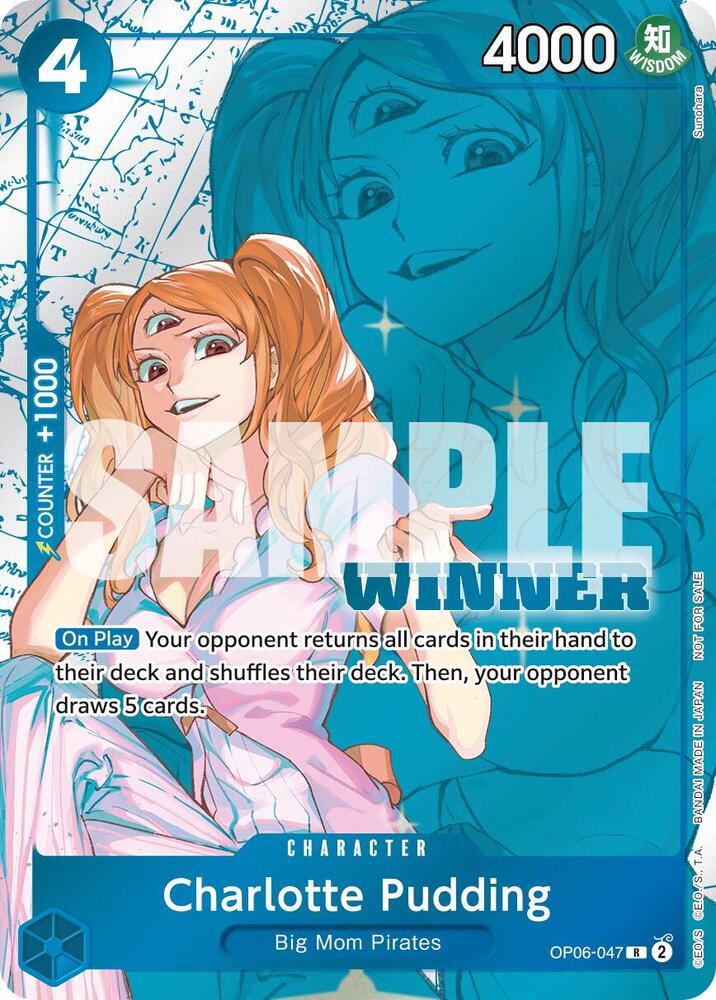 Charlotte Pudding (Winner Pack 2025 Vol. 1) OP06-047 card from One Piece Promotion Cards