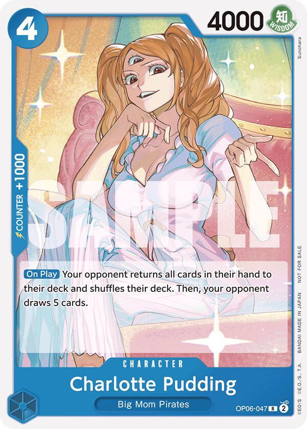 Charlotte Pudding (Tournament Pack 2025 Vol. 1) OP06-047 card from One Piece Promotion Cards