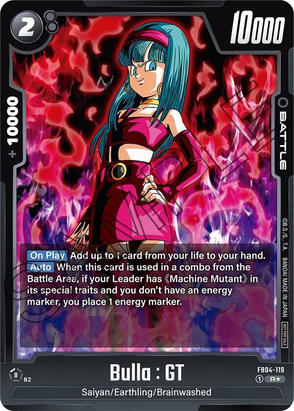 Bulla : GT (Tournament Pack 05) FB04-119 card from Tournament and Championship Promos