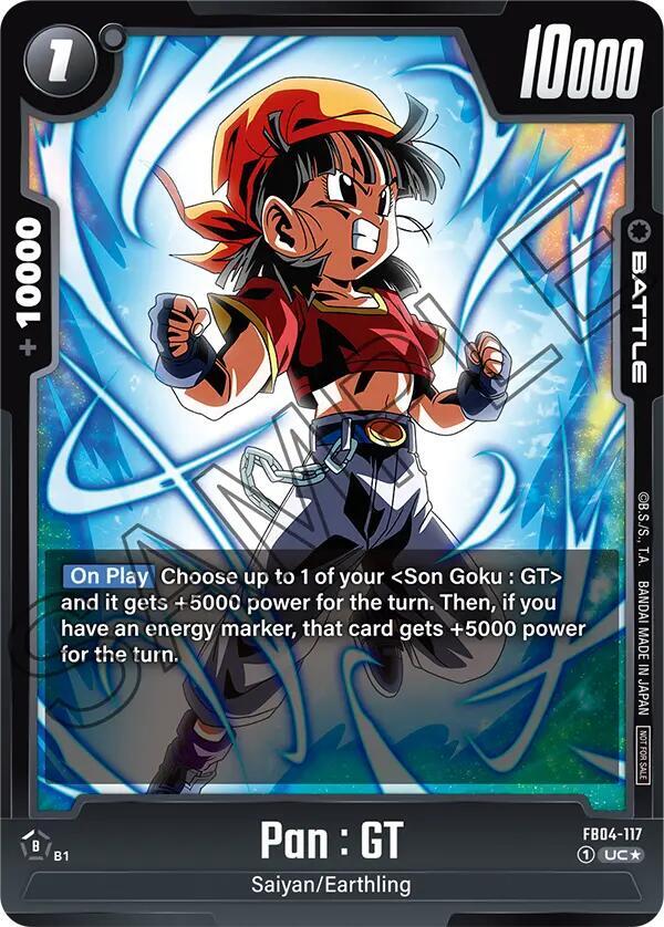 Pan : GT (Tournament Pack 05) FB04-117 card from Tournament and Championship Promos