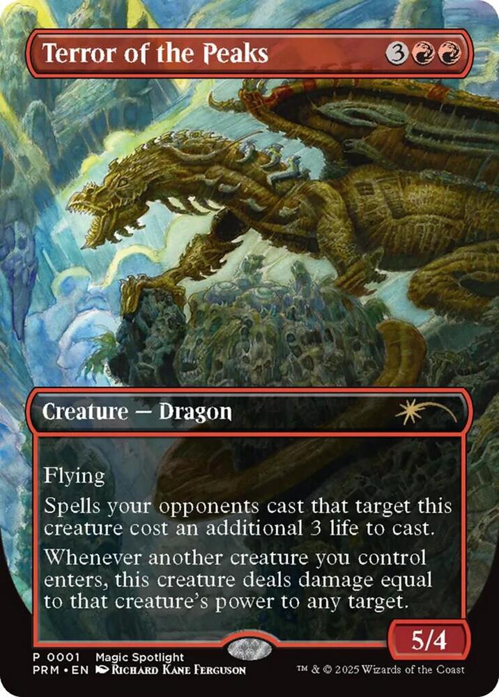 Terror of the Peaks 1 card from Unique and Miscellaneous Promos