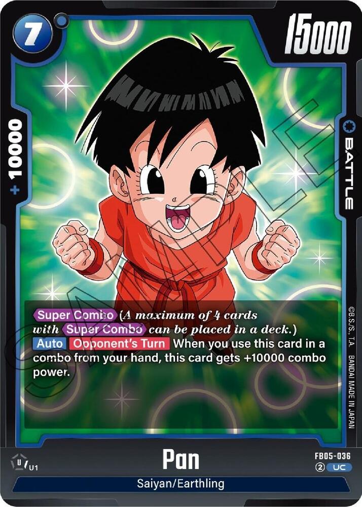 Pan FB05-036 card from New Adventure