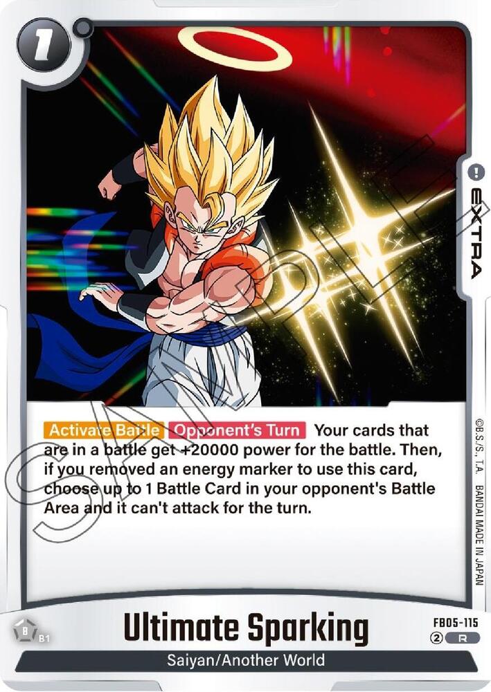 Ultimate Sparking FB05-115 card from New Adventure