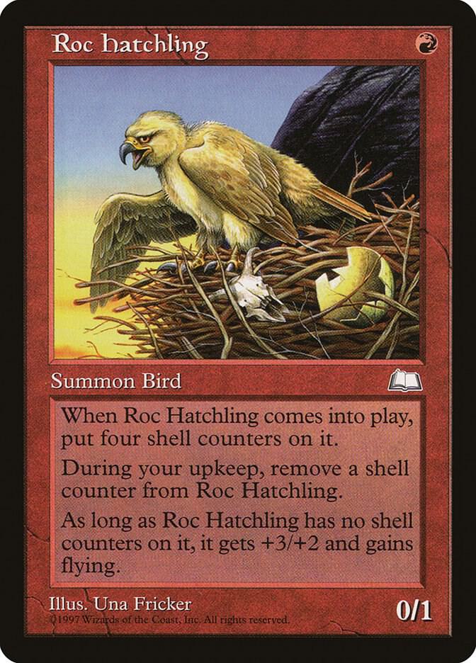 Roc Hatchling card from Weatherlight