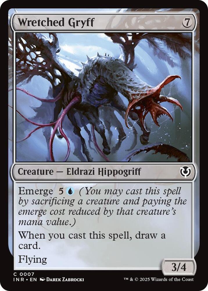 Wretched Gryff 7 card from Innistrad Remastered