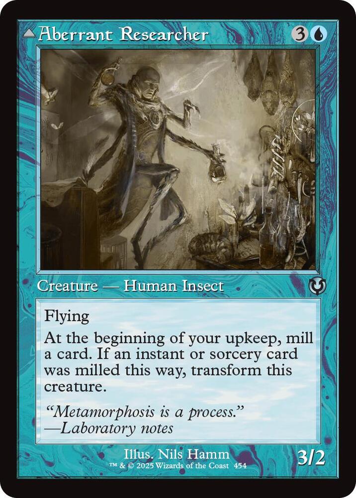 Aberrant Researcher (Retro Frame) 454 card from Innistrad Remastered