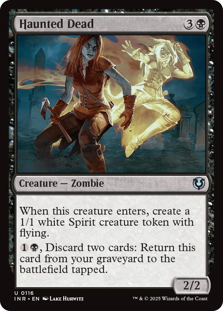 Haunted Dead 116 card from Innistrad Remastered