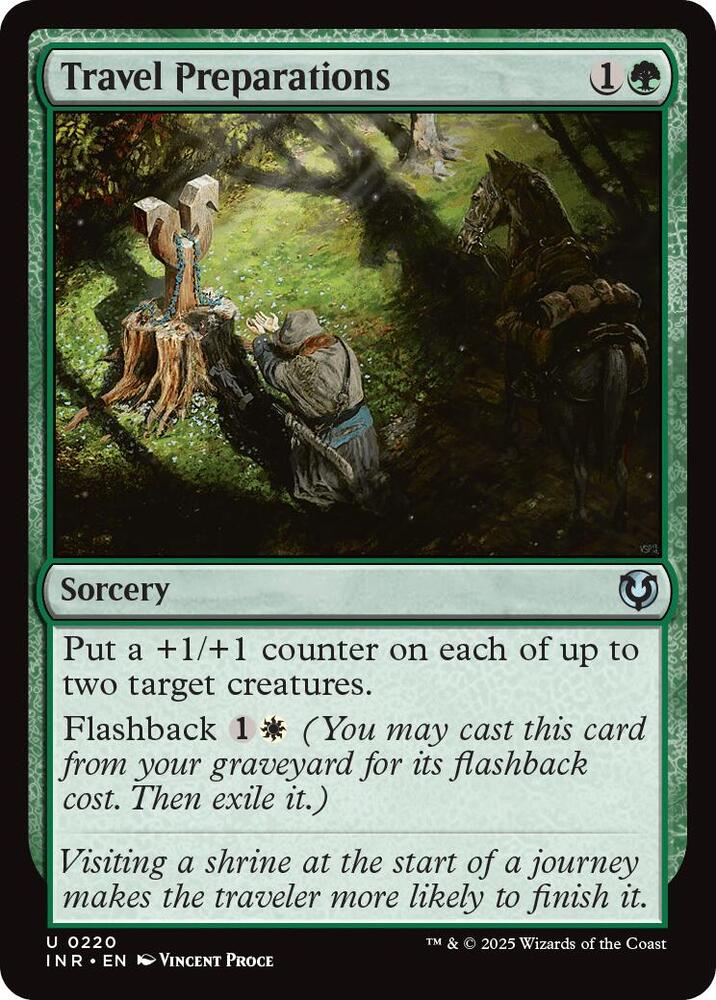 Travel Preparations 220 card from Innistrad Remastered